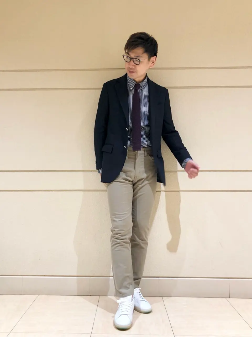 J.PRESS MEN 赤石 コーディネート画像