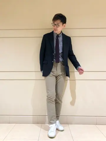 J.PRESS MEN 赤石 コーディネート画像