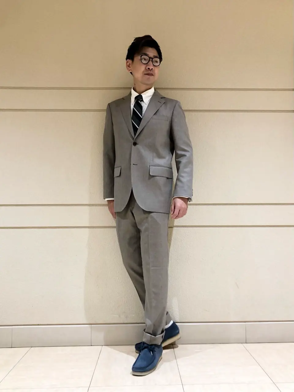 J.PRESS MEN 赤石 コーディネート画像