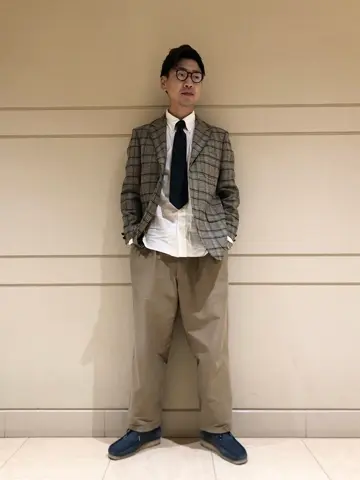 J.PRESS MEN 赤石 コーディネート画像