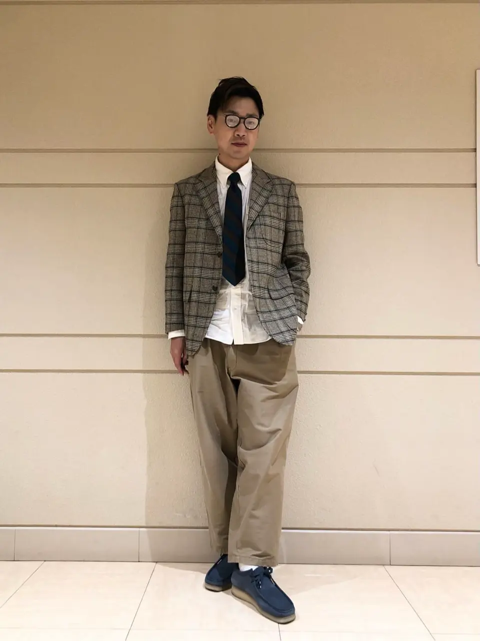 J.PRESS MEN 赤石 コーディネート画像