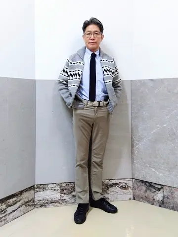 J.PRESS MEN 金子 コーディネート画像