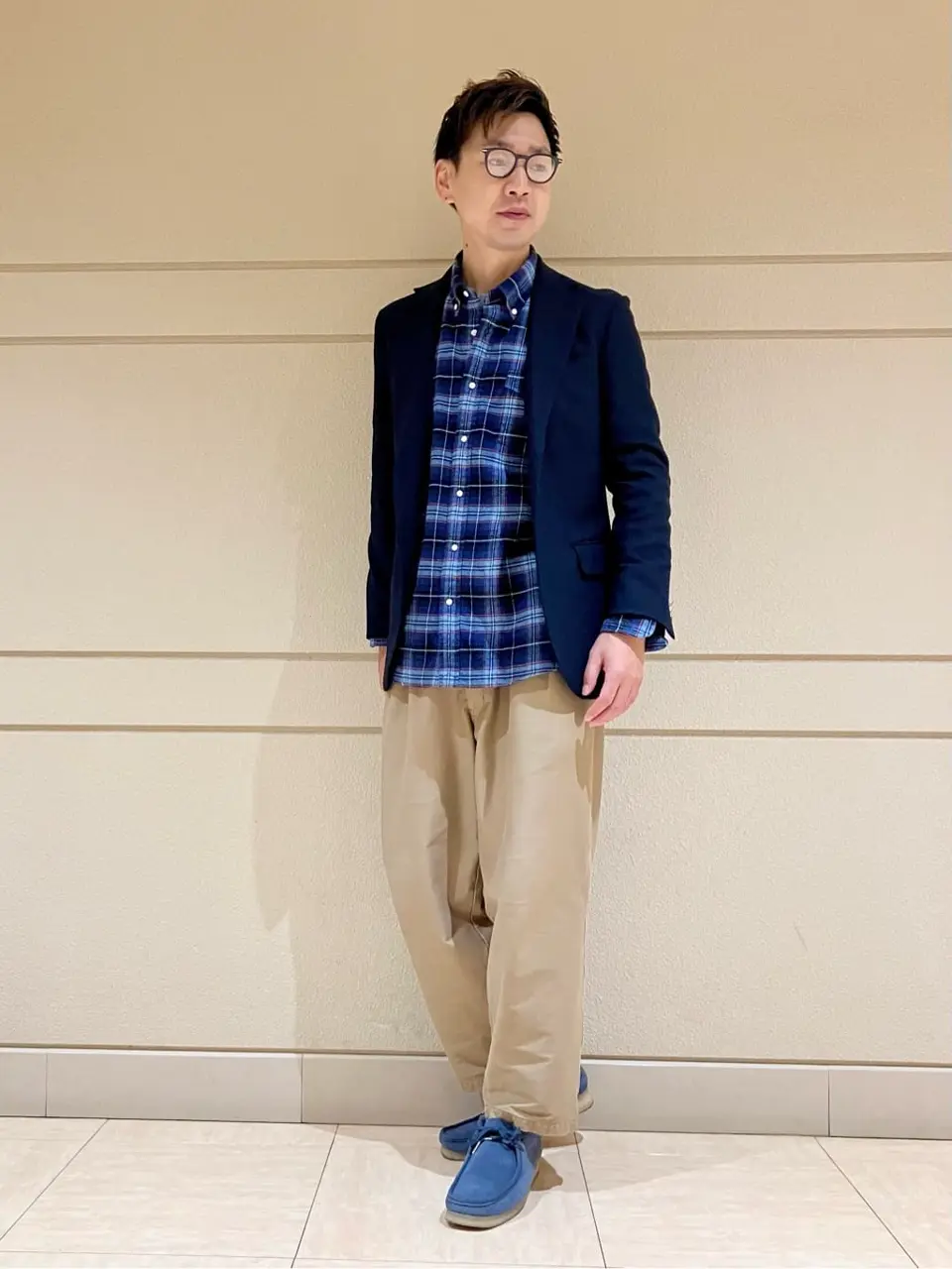 J.PRESS MEN 赤石 コーディネート画像