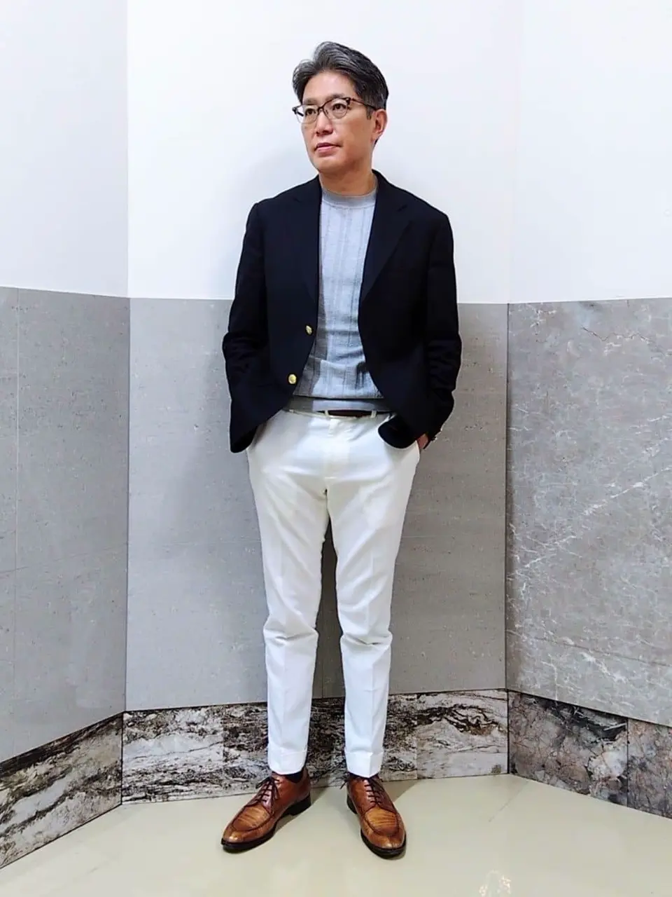 J.PRESS MEN 金子 コーディネート画像