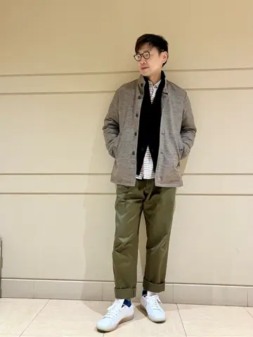 J.PRESS MEN 赤石 コーディネート画像