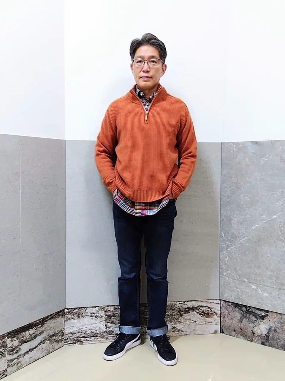  金子 コーディネート画像