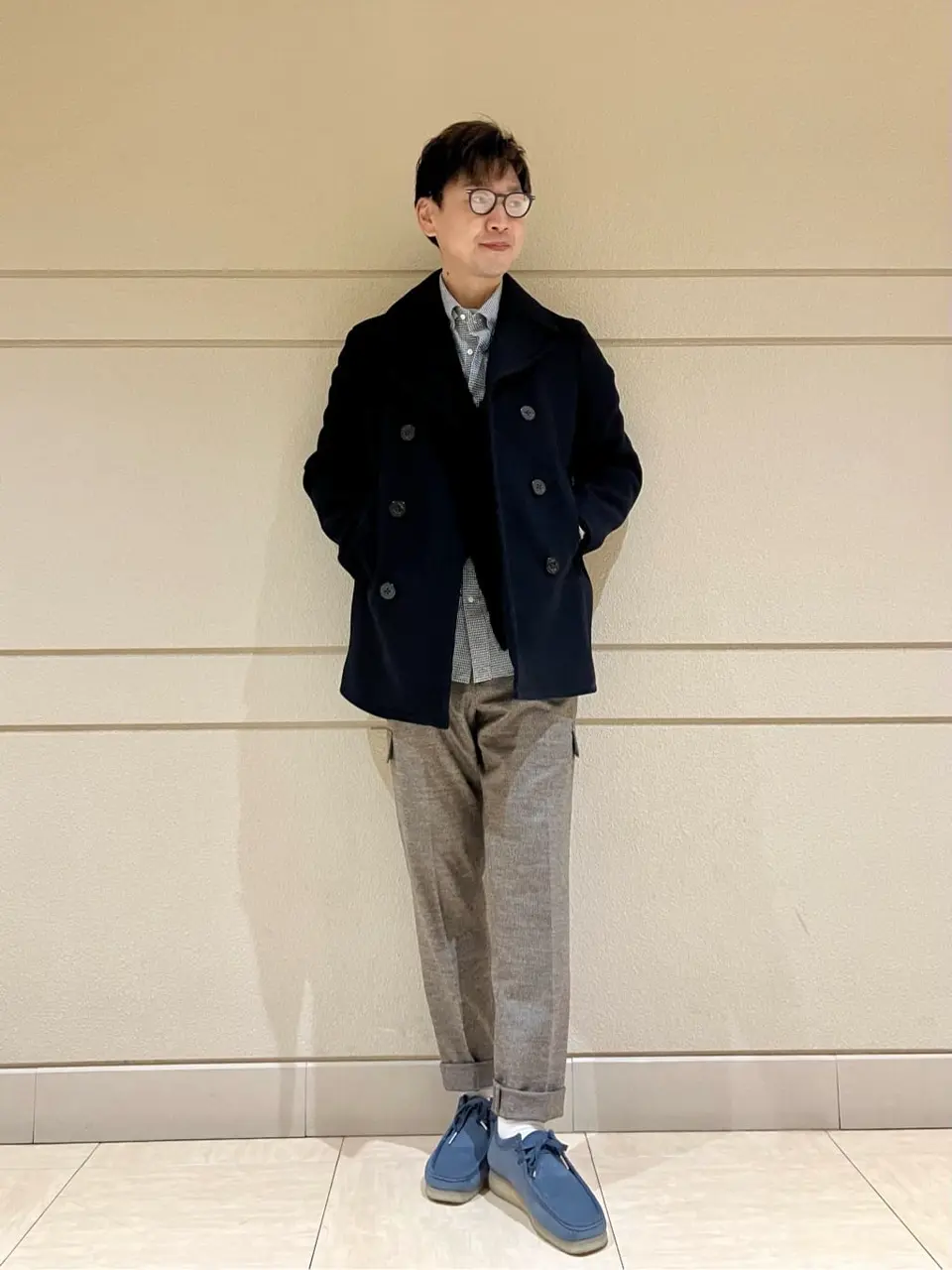 J.PRESS MEN 赤石 コーディネート画像