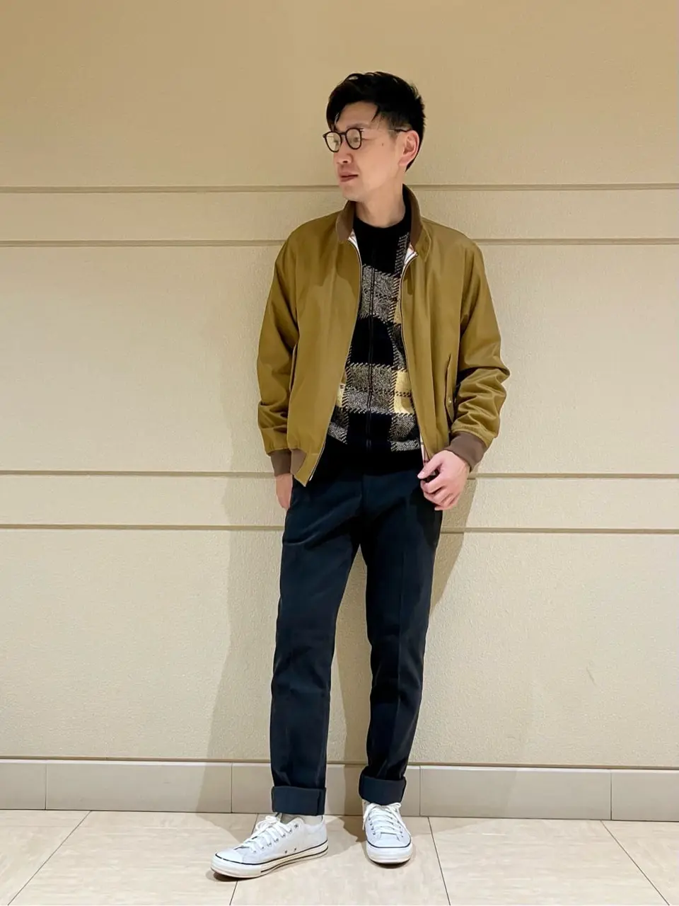 J.PRESS MEN 赤石 コーディネート画像