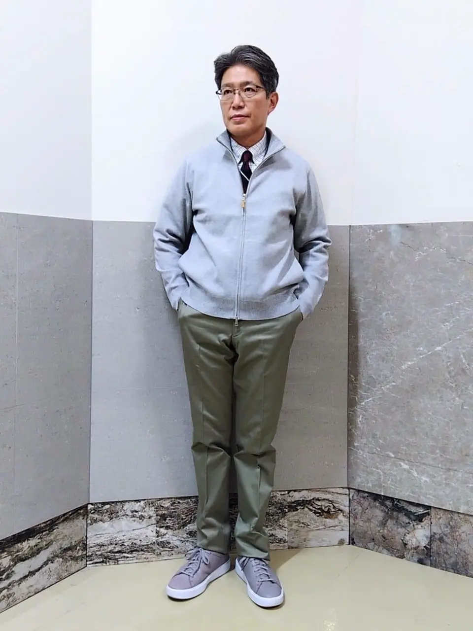 J.PRESS MEN 金子 コーディネート画像