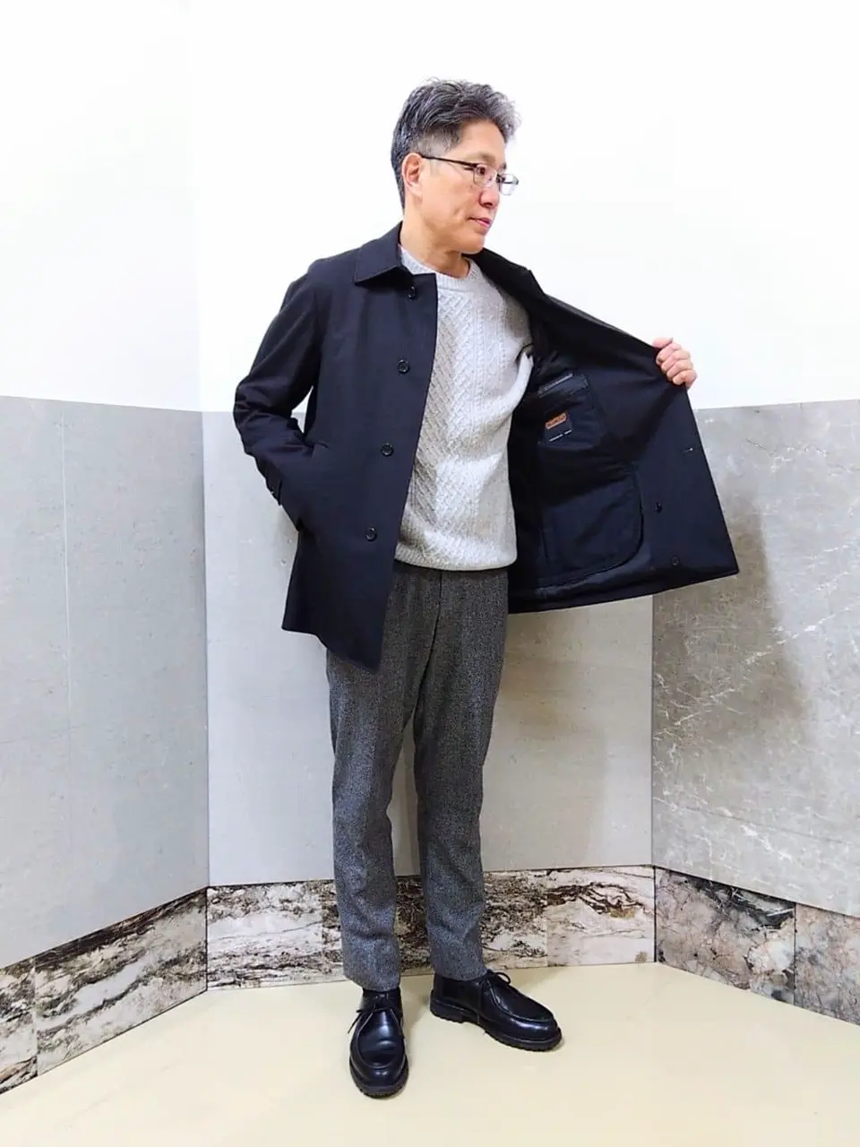 J.PRESS MEN 金子 コーディネート画像