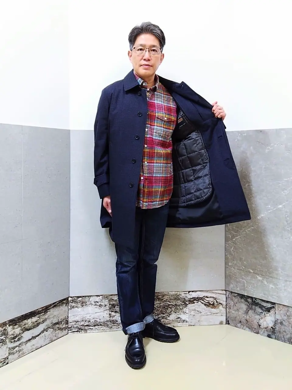 J.PRESS MEN 金子 コーディネート画像