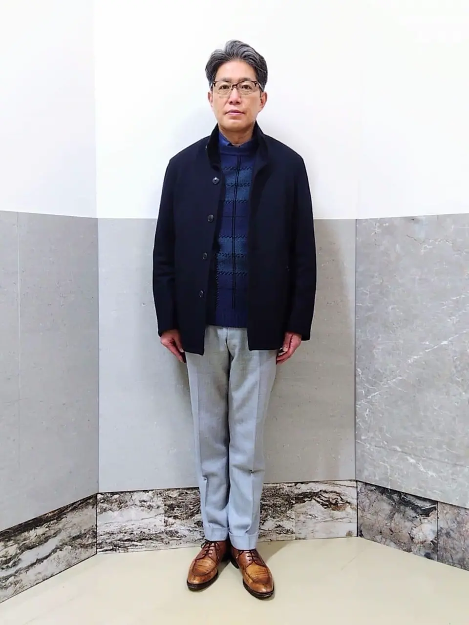 J.PRESS MEN 金子 コーディネート画像