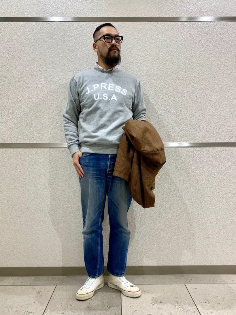 J.PRESS MEN 柳原 コーディネート画像