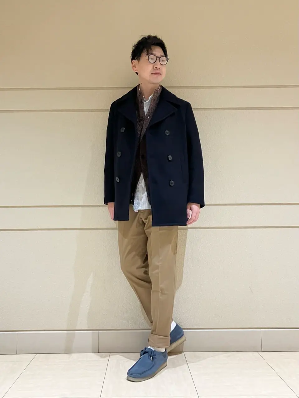 J.PRESS MEN 赤石 コーディネート画像