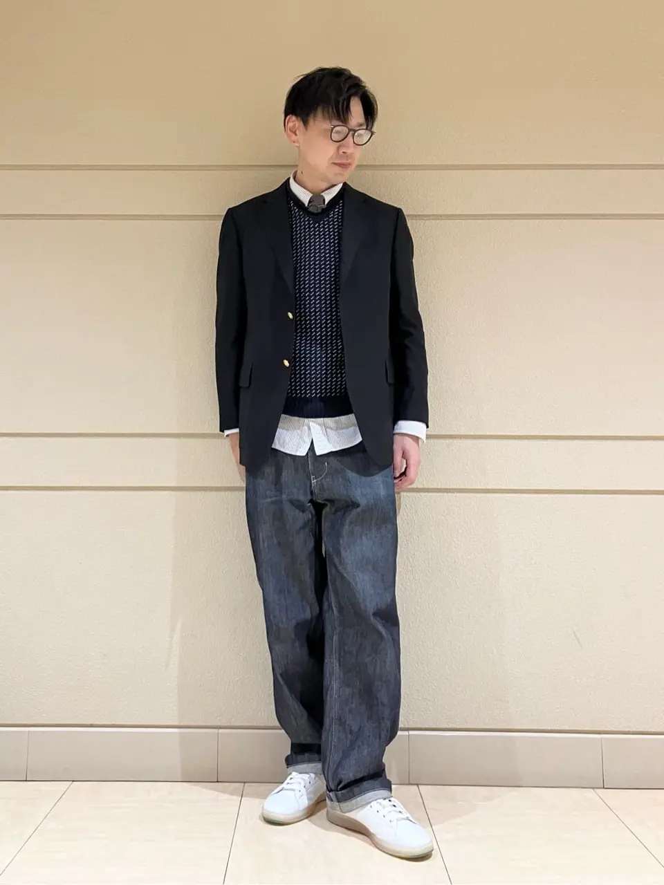 J.PRESS MEN 赤石 コーディネート画像