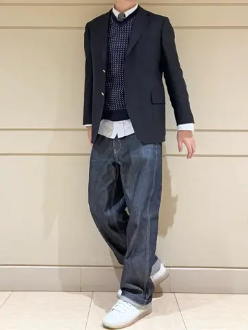 J.PRESS MEN 赤石 コーディネート画像