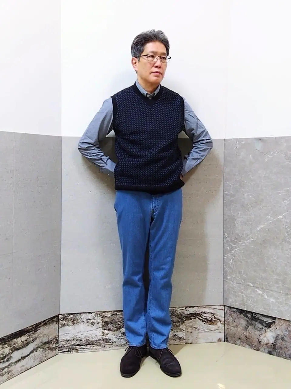 J.PRESS MEN 金子 コーディネート画像