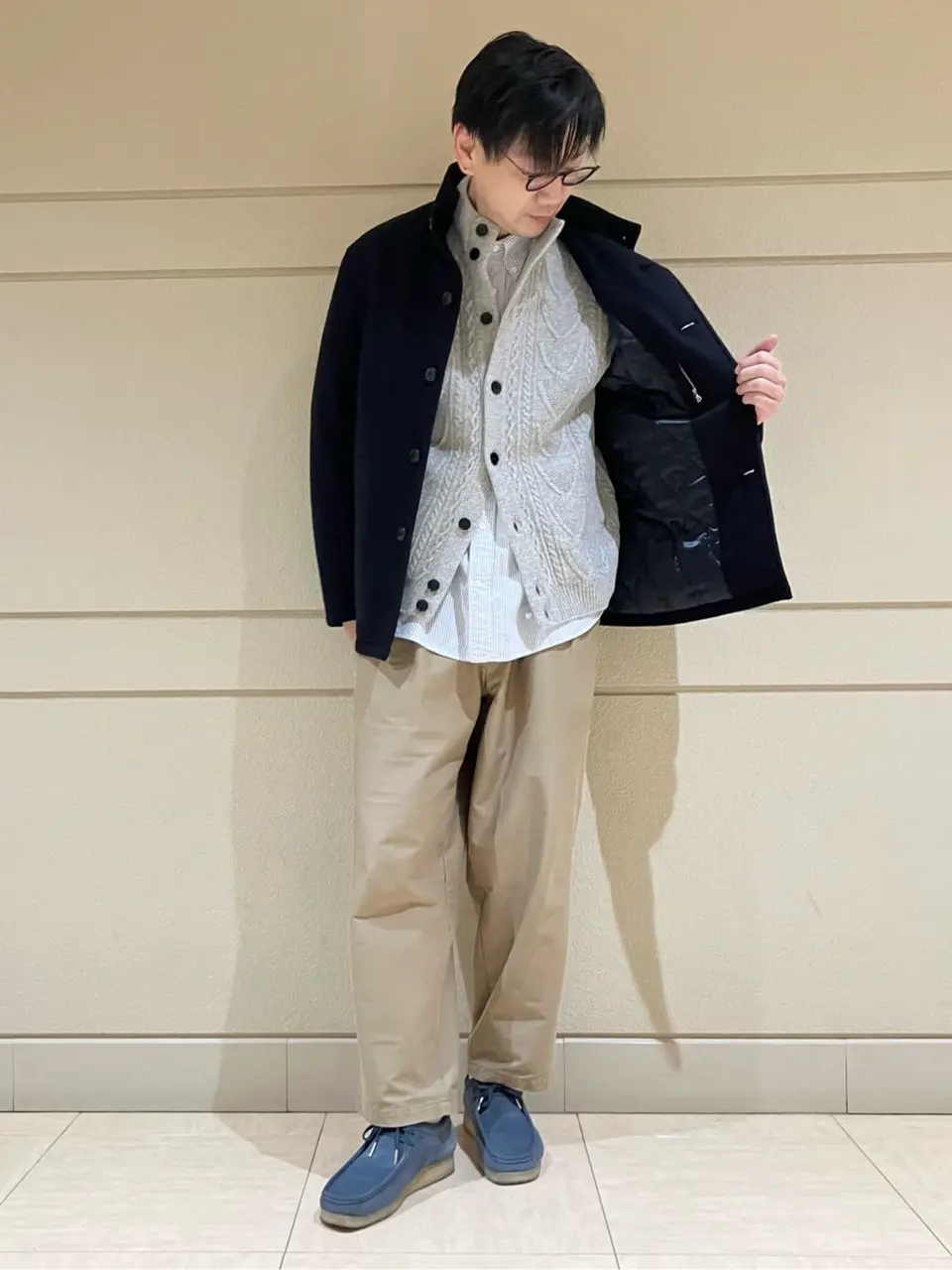 J.PRESS MEN 赤石 コーディネート画像