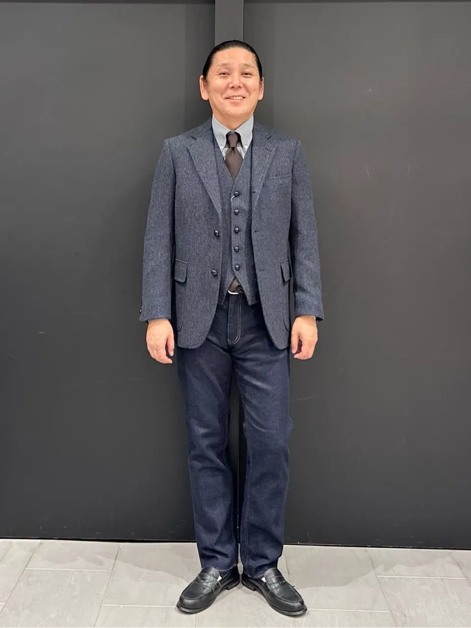 J.PRESS MEN 二瓶 コーディネート画像