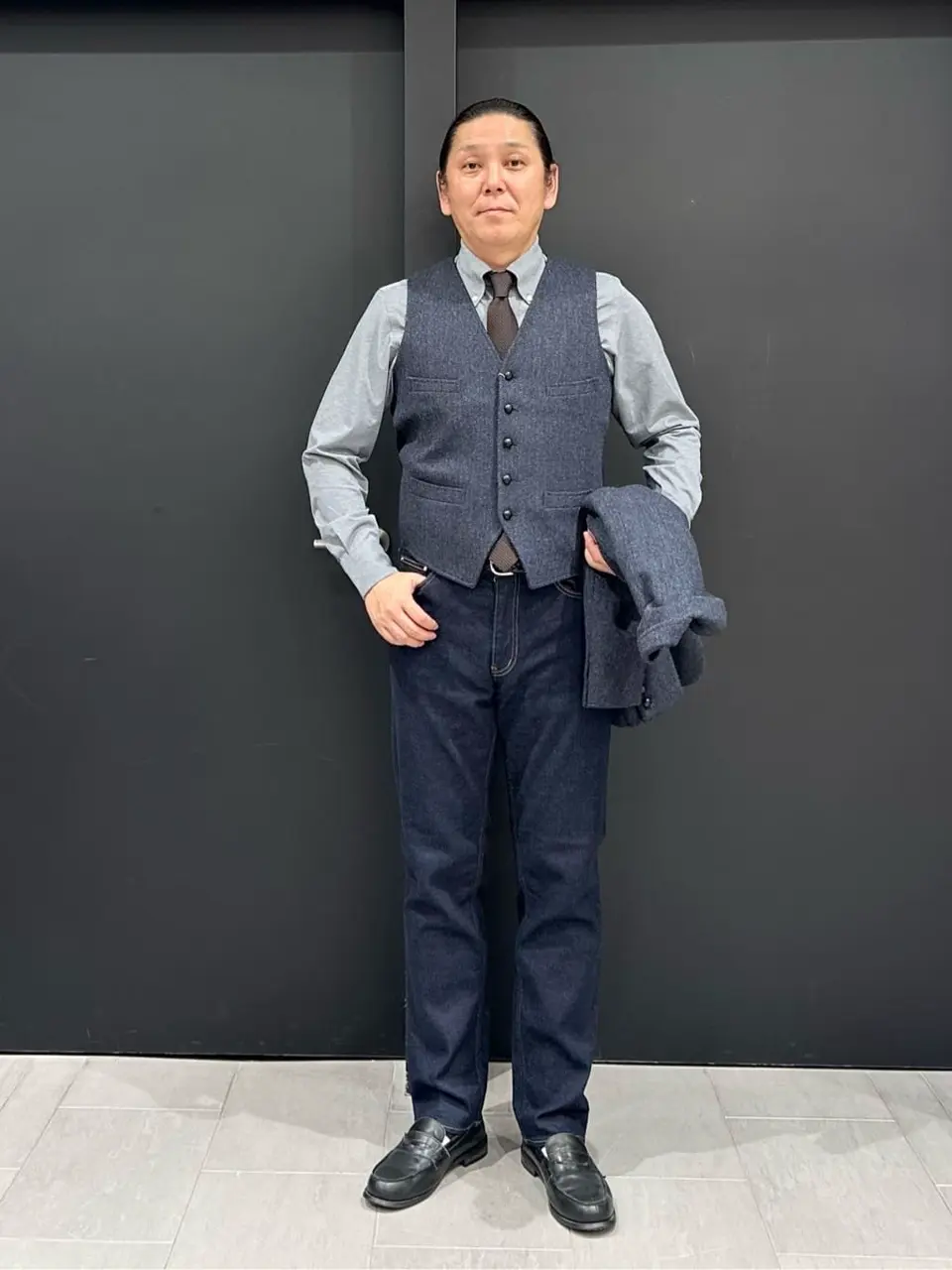 J.PRESS MEN 二瓶 コーディネート画像