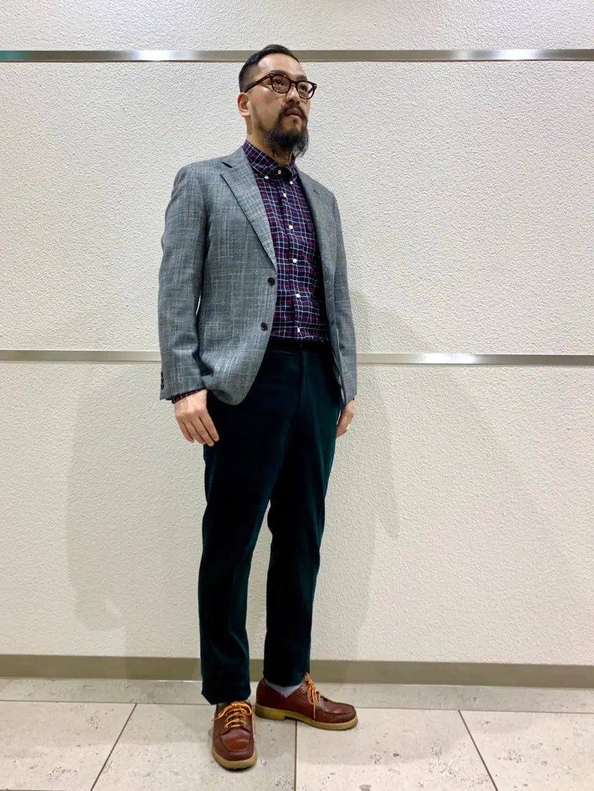 J.PRESS MEN 柳原 コーディネート画像