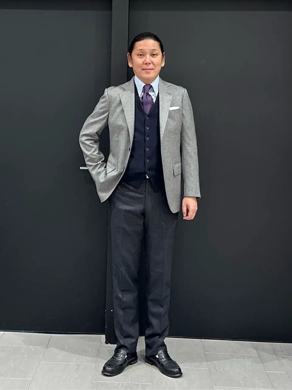 J.PRESS MEN 二瓶 コーディネート画像