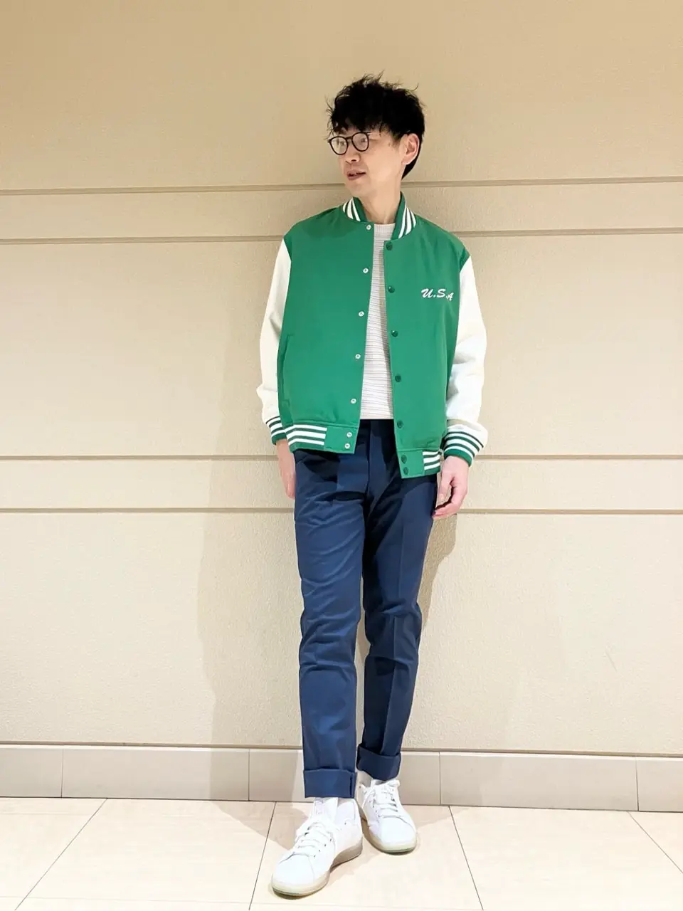 J.PRESS MEN 赤石 コーディネート画像