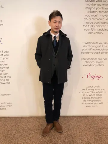 J.PRESS MEN 赤石 コーディネート画像