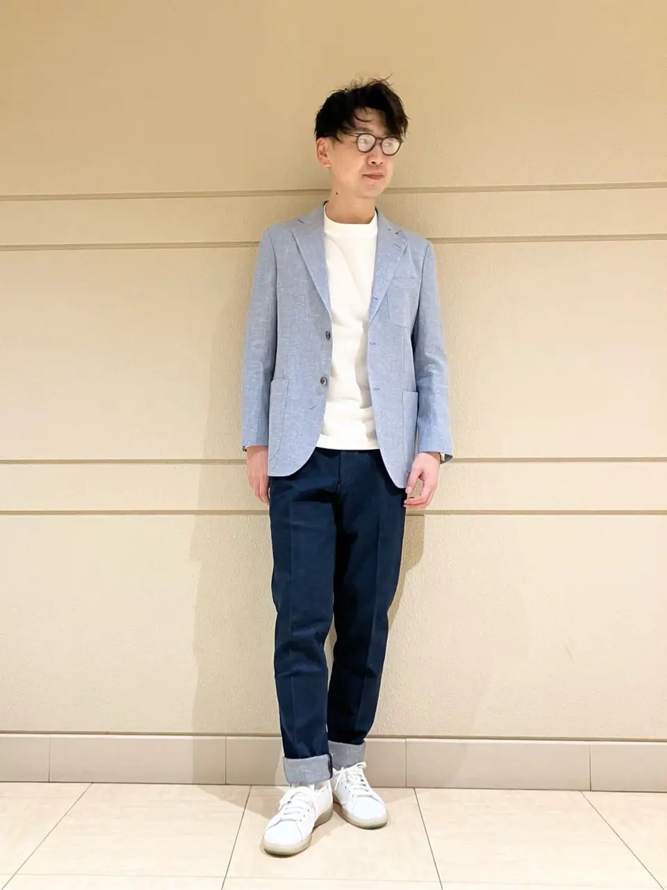 J.PRESS MEN 赤石 コーディネート画像