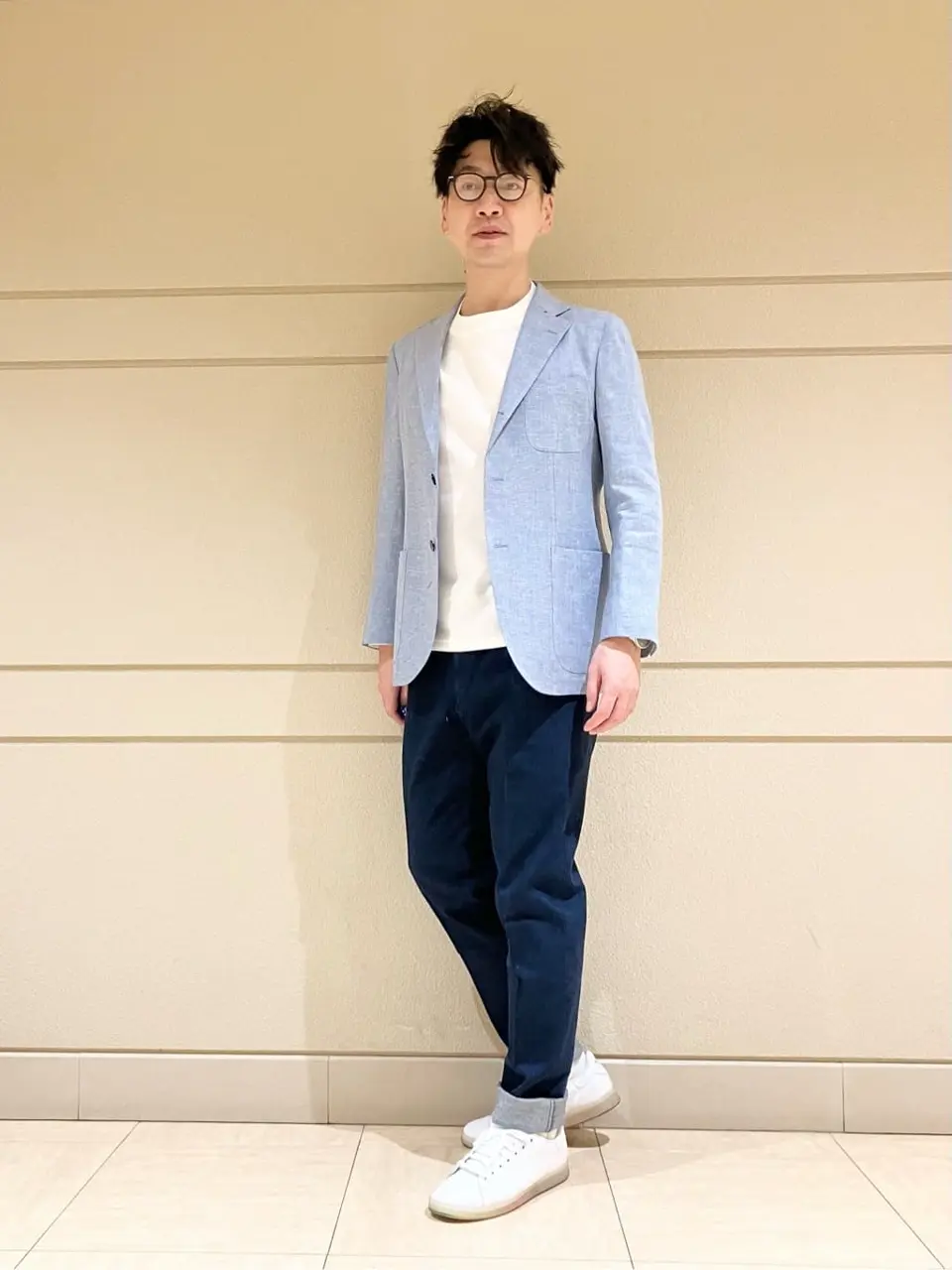 J.PRESS MEN 赤石 コーディネート画像