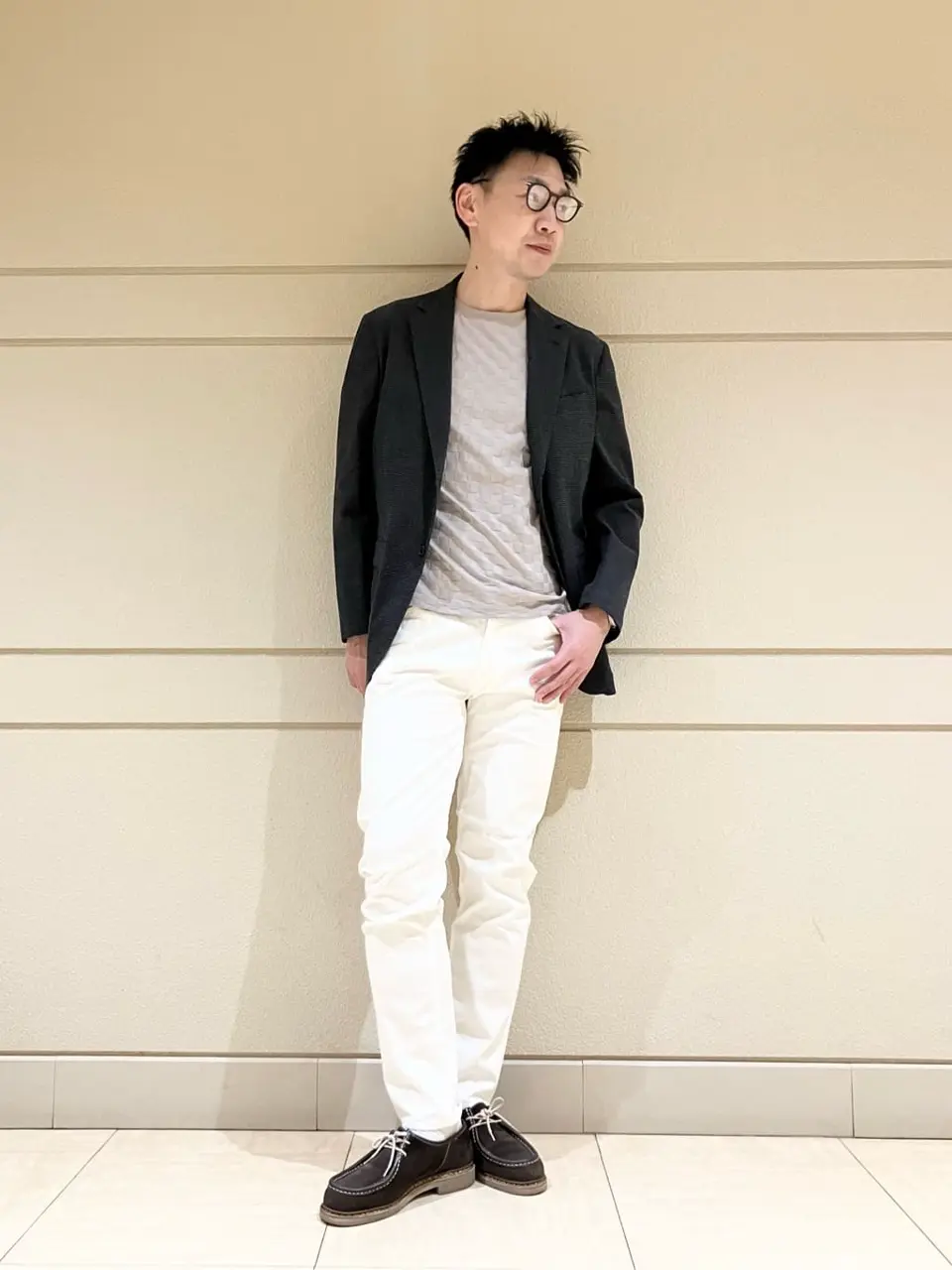 J.PRESS MEN 赤石 コーディネート画像