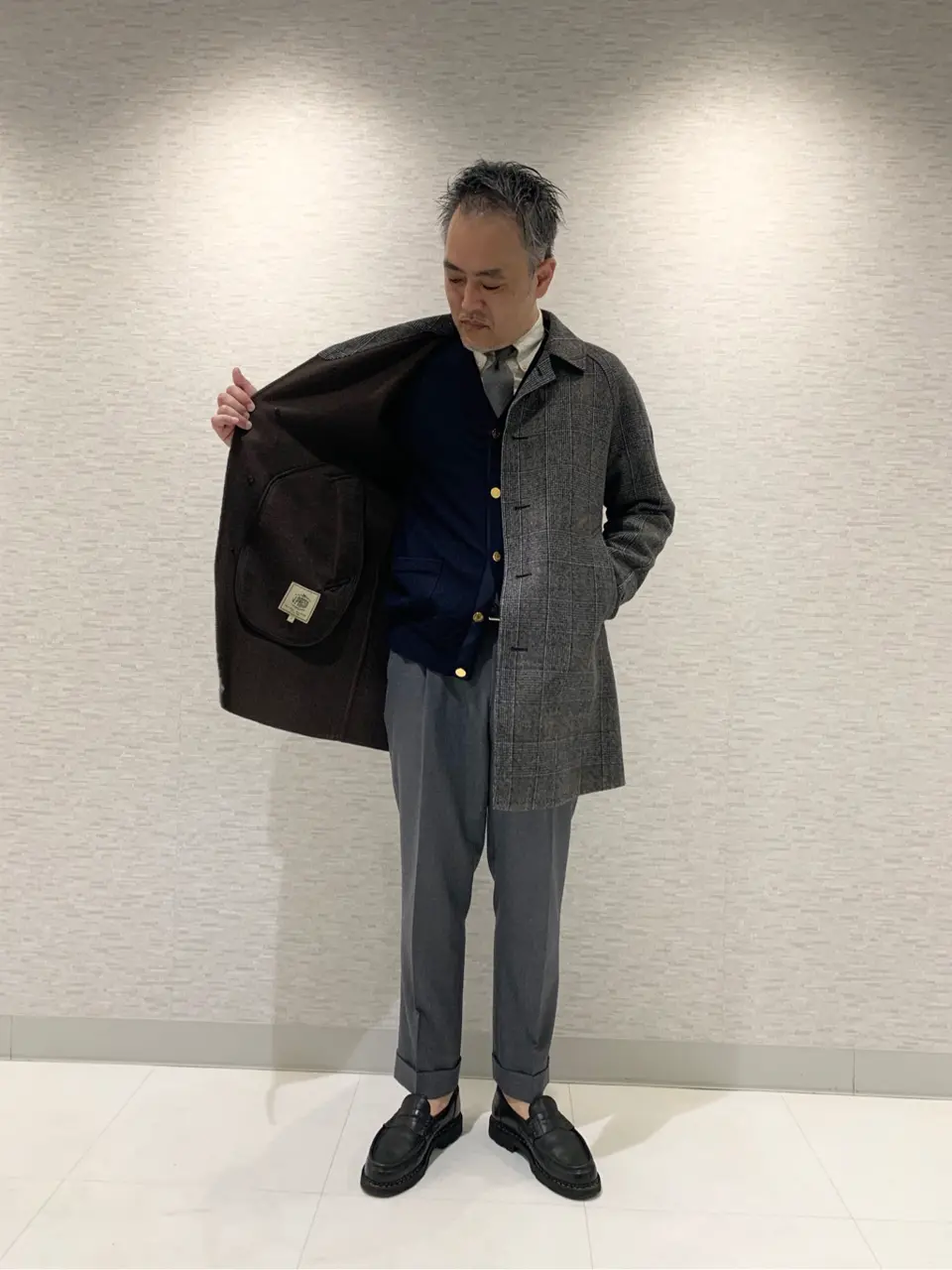 J.PRESS MEN 堤 コーディネート画像