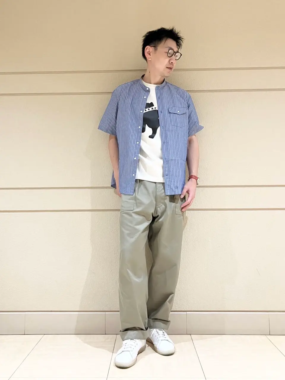 J.PRESS MEN 赤石 コーディネート画像