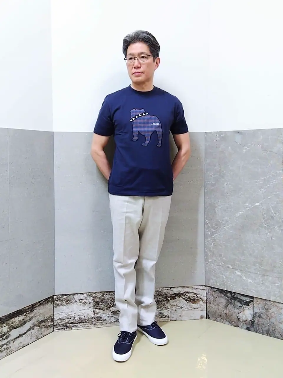 J.PRESS MEN 金子 コーディネート画像