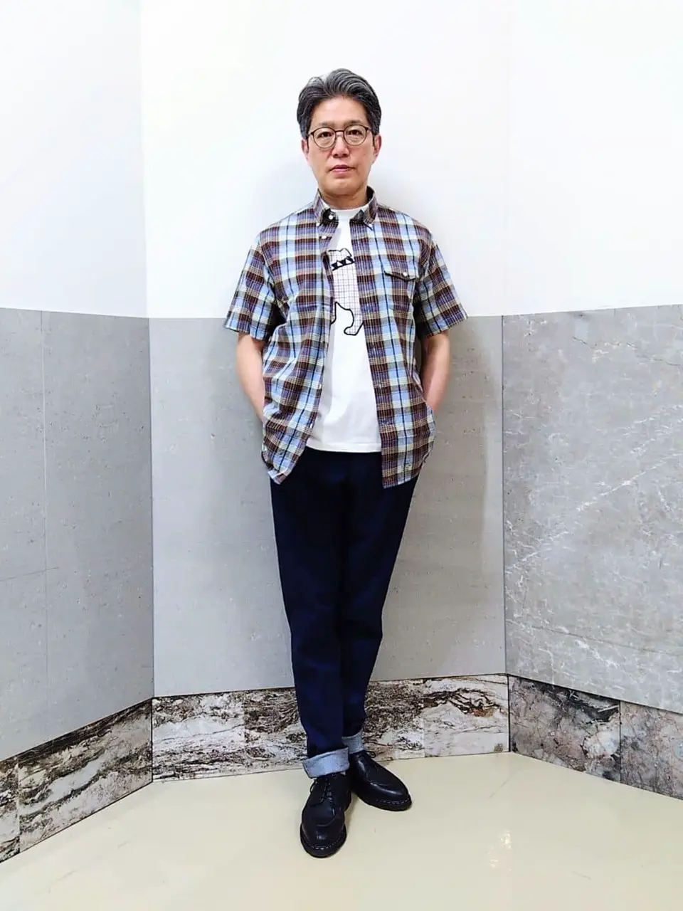 J.PRESS MEN 金子 コーディネート画像