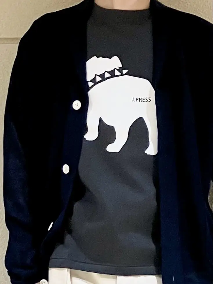 J.PRESS MEN 赤石 コーディネート画像