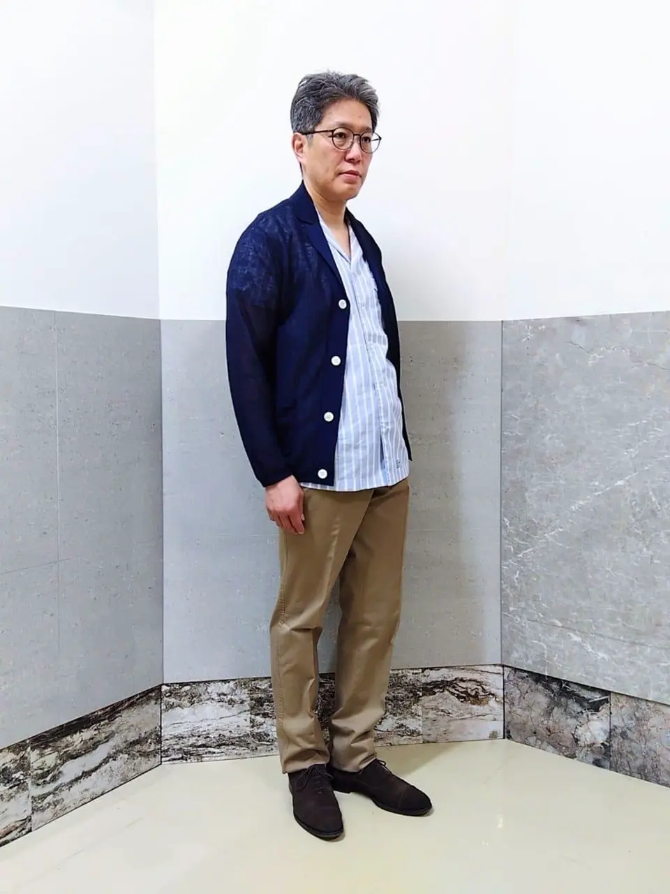 J.PRESS MEN 金子 コーディネート画像