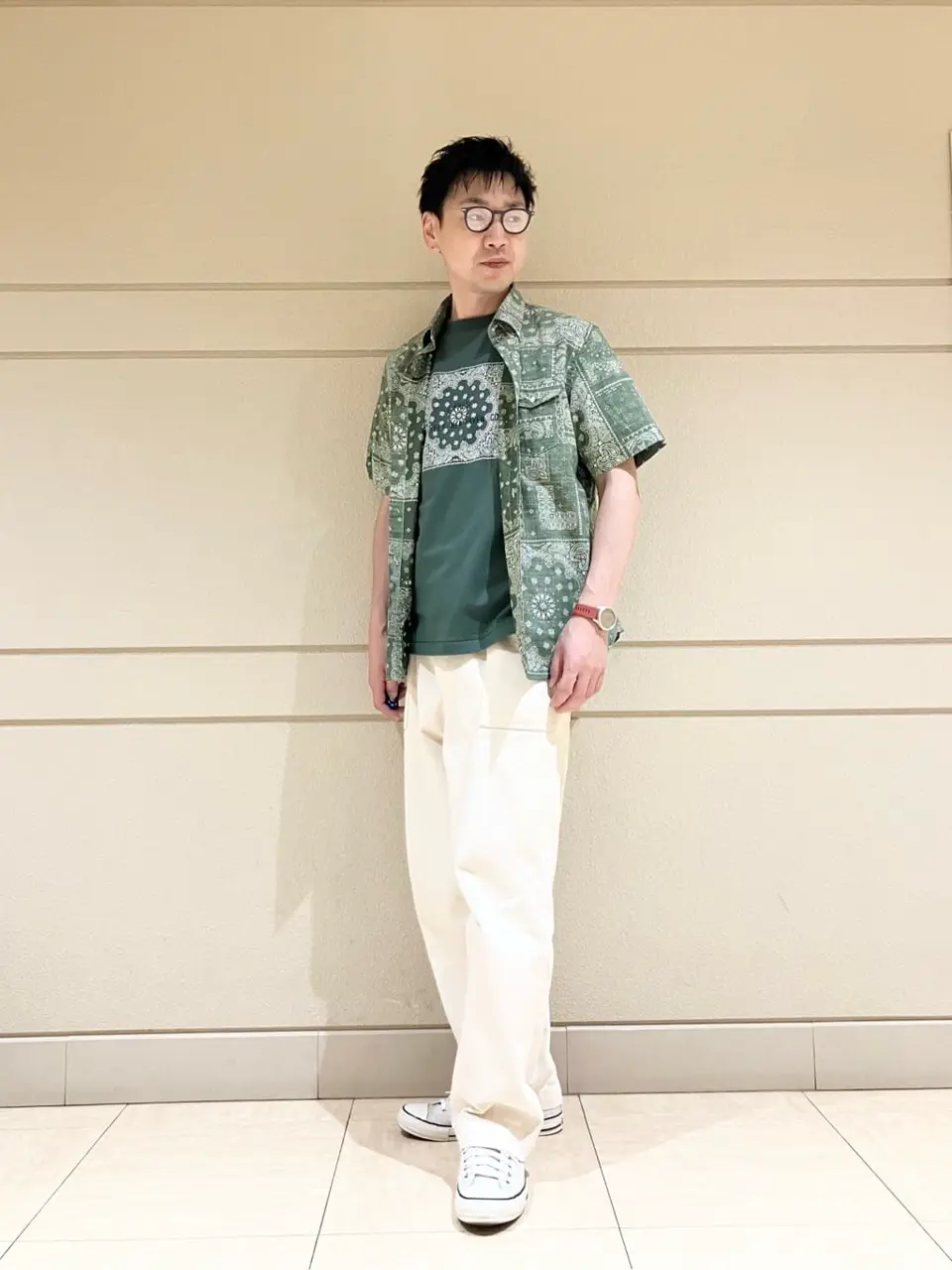 J.PRESS MEN 赤石 コーディネート画像