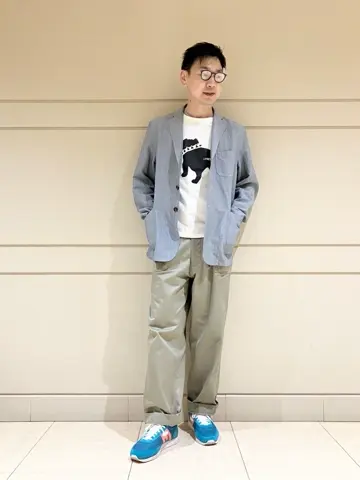 J.PRESS MEN 赤石 コーディネート画像