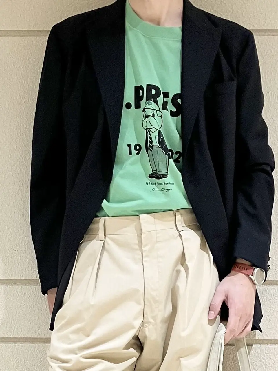 J.PRESS MEN 赤石 コーディネート画像