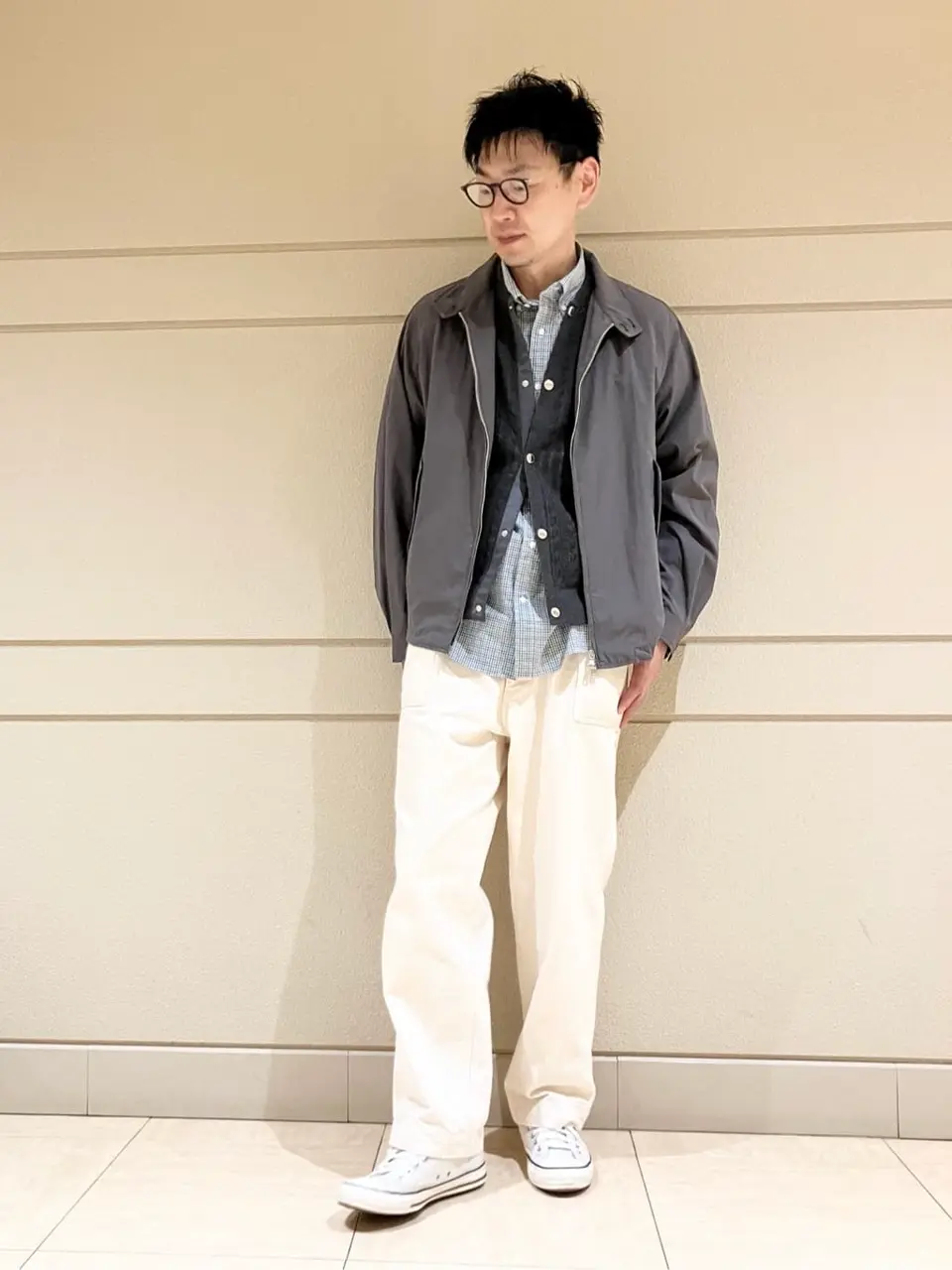 J.PRESS MEN 赤石 コーディネート画像