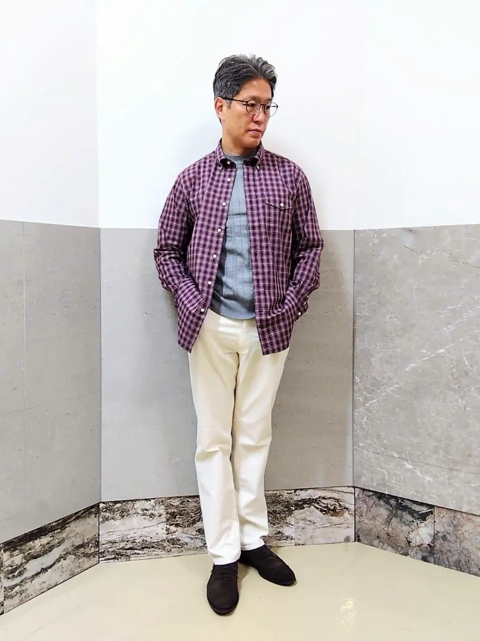 J.PRESS MEN 金子 コーディネート画像