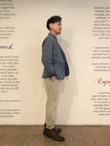 J.PRESS MEN 赤石 コーディネート画像