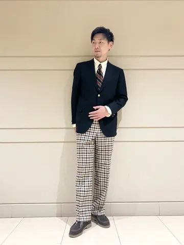 J.PRESS MEN 赤石 コーディネート画像