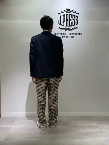 J.PRESS MEN 二口弘崇 コーディネート画像