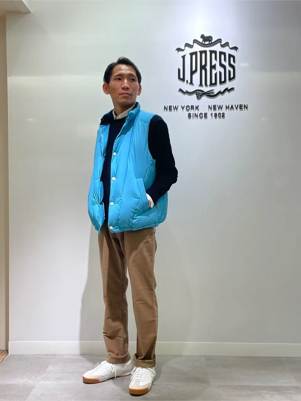 J.PRESS MEN 二口弘崇 コーディネート画像