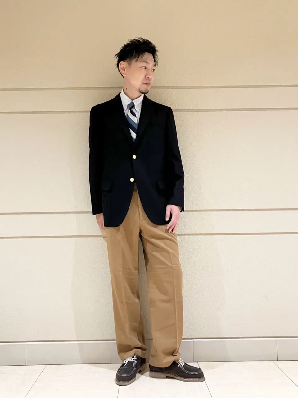 J.PRESS MEN 赤石 コーディネート画像