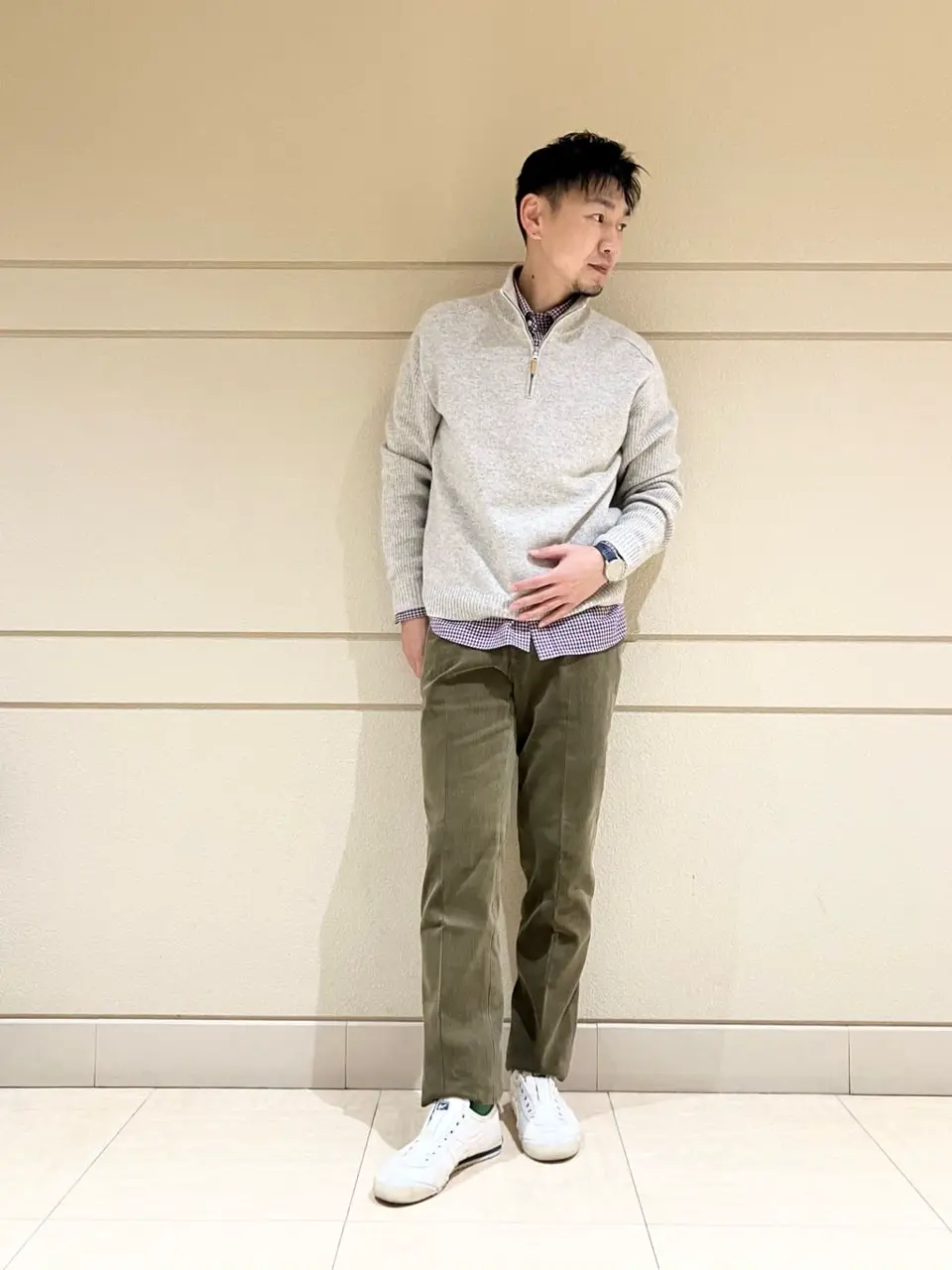 J.PRESS MEN 赤石 コーディネート画像