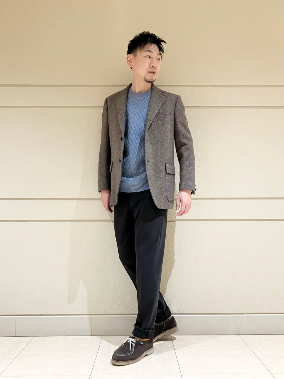 J.PRESS MEN 赤石 コーディネート画像