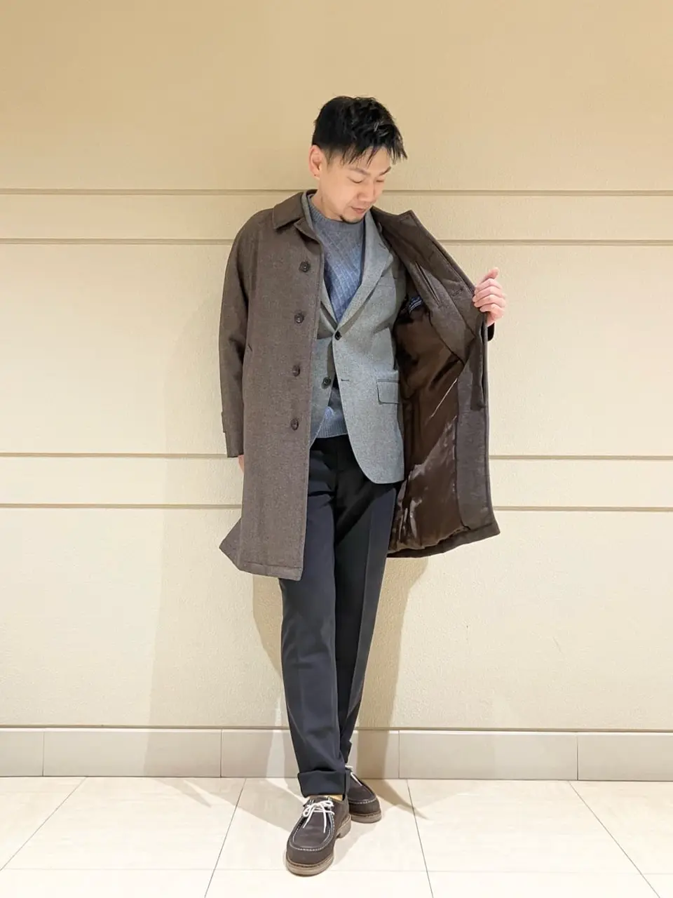 J.PRESS MEN 赤石 コーディネート画像